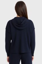 Sudadera con capucha Plume - Azul marino Sudadera con capucha Plume - Azul marino