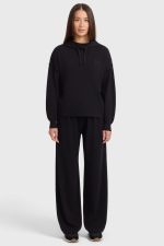 Plume Hooded Sweaters - Black Plume Hooded Sweaters - Black