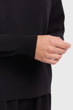 Plume Hooded Sweaters - Black Plume Hooded Sweaters - Black