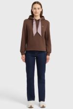 Sudadera con capucha Celia - castaño Sudadera con capucha Celia - castaño
