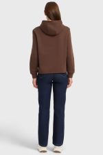 Celia hoodie - kastanjebruin Celia hoodie - kastanjebruin