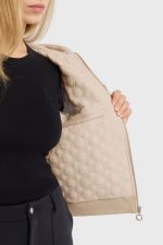 Cathy Bomber Jacket - Cream Cathy Bomber Jacket - Cream