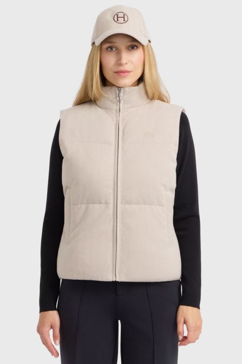 Colombe Sleeveless Bodywarmer - Chevron
