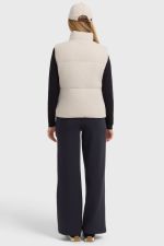 Colombe bodywarmer zonder mouwen - visgraatmotief Colombe bodywarmer zonder mouwen - visgraatmotief