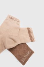 Cannelle Chaussettes (x3) - Moka/ Creme Cannelle Chaussettes (x3) - Moka/ Creme