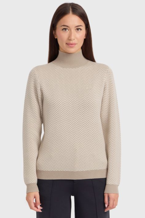 Carol Women's Jumper - Chevron (Chevron)