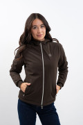 Simhat Veste Femme Rider - Cacao (Dark brown) Simhat Veste Femme Rider - Cacao (Dark brown)
