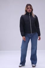 Janari Colete Puffer - Navy/Silver Janari Colete Puffer - Navy/Silver