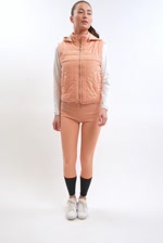 Berla Veste sans manches Femme - Abricot (Apricot) Berla Veste sans manches Femme - Abricot (Apricot)