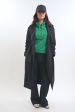Talina Trench Coat - Marine Talina Trench Coat - Marine