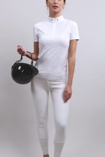 Pirma Polo Técnico MC Feminino Rider - Branco (White) Pirma Polo Técnico MC Feminino Rider - Branco (White)