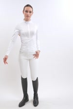 Stella Polo de Concurso ML Feminino - Branco (White) Stella Polo de Concurso ML Feminino - Branco (White)