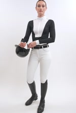 Stella Polo de Concurso ML Feminino - Noir (Black) Stella Polo de Concurso ML Feminino - Noir (Black)