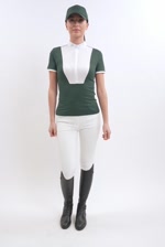 Shine Polo de concours - Jungle Green Shine Polo de concours - Jungle Green