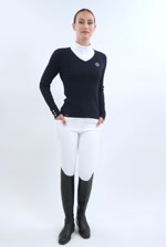 Antoinette Pull Femme Versailles - Marine (Navy) Antoinette Pull Femme Versailles - Marine (Navy)