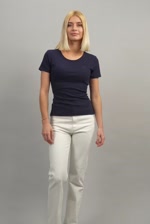 T-shirt Tarlala - Azul-marinho T-shirt Tarlala - Azul-marinho
