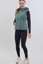 Betty Gilet sans manches - Paon Betty Gilet sans manches - Paon