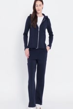 Clarisse Pantalon Maille - Marine Clarisse Pantalon Maille - Marine