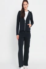 Clarisse Pantalon Maille - Noir Clarisse Pantalon Maille - Noir