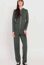 Amelie Sweat zippé maille - Trefle Amelie Sweat zippé maille - Trefle