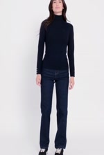 Christina Pull Col Roulé - Marine Christina Pull Col Roulé - Marine