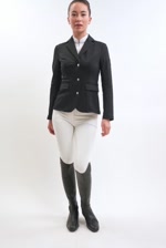 Jismy Veste de Concours Femme - Noir (Black) Jismy Veste de Concours Femme - Noir (Black)